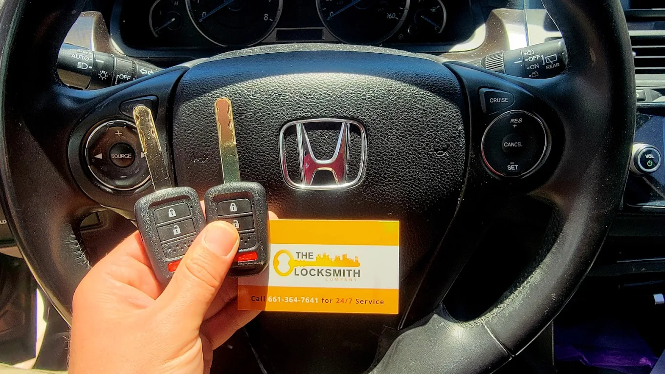 Honda key fob programming - The Locksmith Company 24/7 Bakersfield