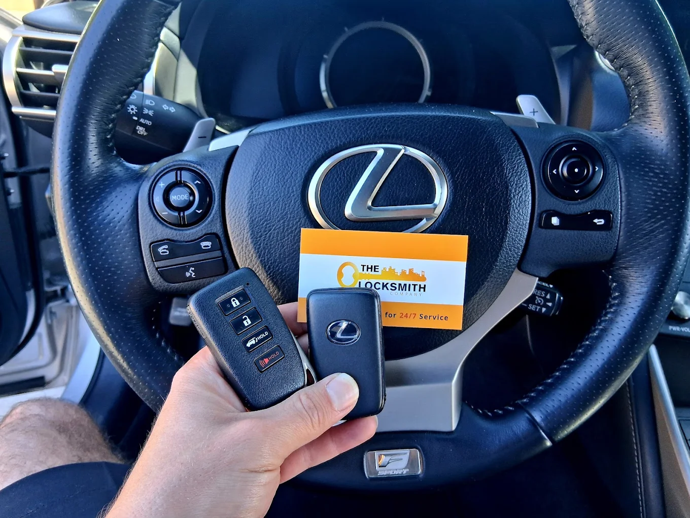 Lexus smart key programming - The Locksmith Company 24/7 Bakersfield