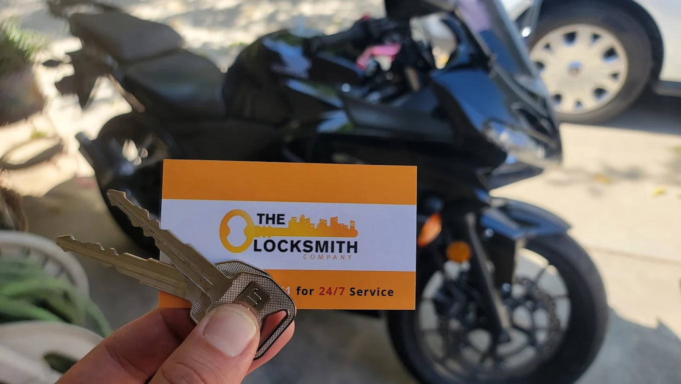 Motorcycle key cutting - The Locksmith Company 24/7 Bakersfield