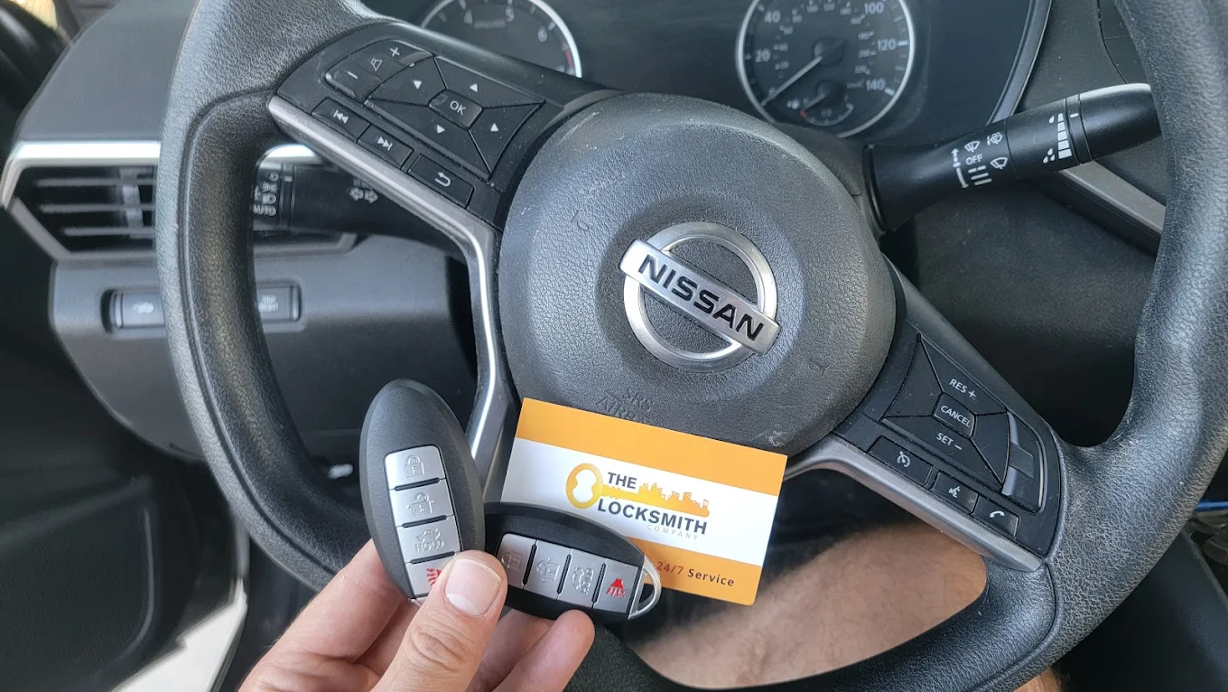 Nissan smart key programming - The Locksmith Company 24/7